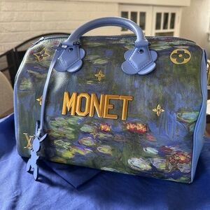 Louis Vuitton x Jeff Koons Speedy Monet